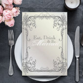 渦フォーマルエレガントヴィンテージリハーサル 招待状