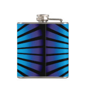 渦モダンイニシャル フラスク (裏面)