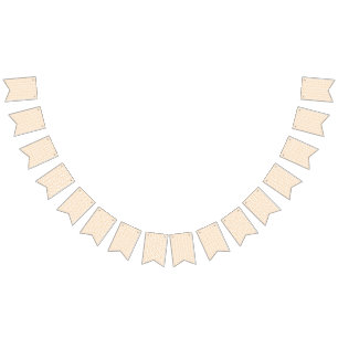 渦巻きを持つオレンジ色と白い背景 バンティングフラッグ