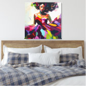 渦巻きエレガンス抽象芸術アートキャンバスプリント キャンバスプリント (インサイチュ (寝室))