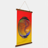 渦巻きオルブウォールタペストリー 吊り下げ型タペストリー (傾斜あり)