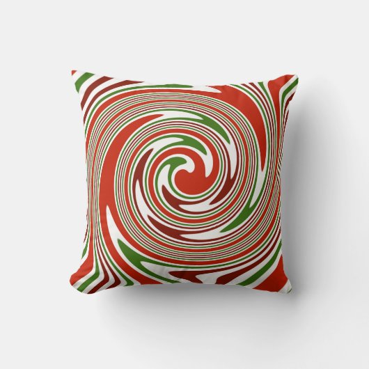 渦巻きキャンディー クッション (正面)