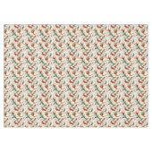 渦巻きクリスマスフローラ テーブルクロス (正面(横))