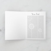 渦巻きシリーズ – ピンク 招待状 (内部)