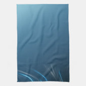 渦巻きブルース キッチンタオル (縦)