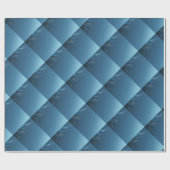 渦巻きブルース ラッピングペーパー (フラット)