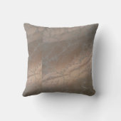 渦巻きベージュデザイン クッション (裏面)