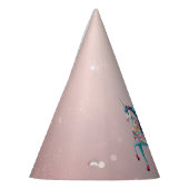 渦巻きユニコーン パーティーハット (左)
