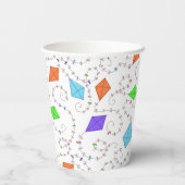 渦巻き凧紙カップ 紙コップ (裏面)