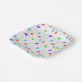 渦巻き凧紙プレート ペーパープレート (傾斜あり)