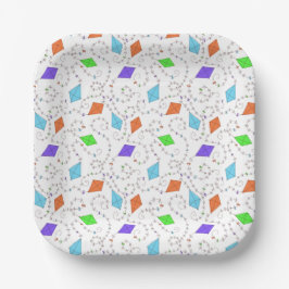 渦巻き凧紙プレート ペーパープレート