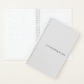 渦巻き型ノートブックに注目すべきもの  ノートブック (内側)