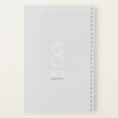 渦巻き型ノートブックに注目すべきもの  ノートブック (裏面)