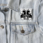 渦巻き型ヴィンテージライオンの精巧 缶バッジ (インサイチュ)