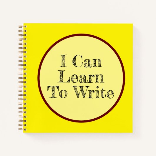 渦巻き型学ノート書ができます ノートブック (正面)