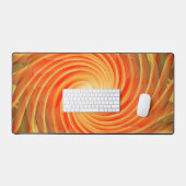 渦巻き太陽....... デスクマット (キーボード&マウス)