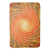 渦巻き太陽....... バスマット (正面縦)