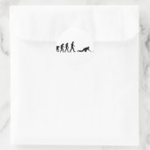 渦巻き展開 ラウンドシール (バッグ)