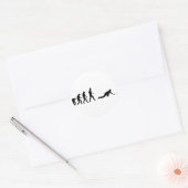 渦巻き展開 ラウンドシール (封筒)