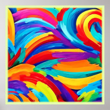渦巻き抽象芸術絵を描色の芸術