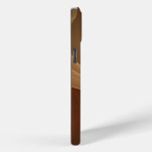 渦巻き抽象芸術茶色のグラデーションのフラクタル Case-Mate iPhoneケース (裏面 / 右)