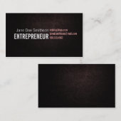 渦巻き抽象芸術 名刺 (正面/裏面)