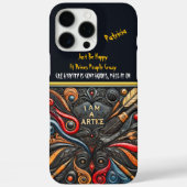 渦巻き旋回で目を引くアーはっきりしたト Case-Mate iPhoneケース (裏面)