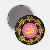 渦巻き旋回とカラーでOM! マグネット (正面/裏面)