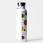 渦巻き旋回と円形ウォーターボトル ウォーターボトル (右面)