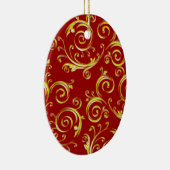 渦巻き旋回 セラミックオーナメント (右)