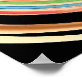 渦巻き旋回 ポスター (角)