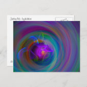 渦巻き昆布 ポストカード (正面/裏面)