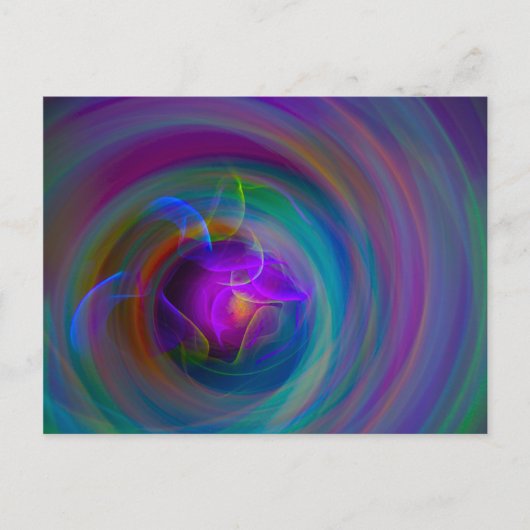 渦巻き昆布 ポストカード (正面)