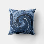渦巻き波.... クッション (裏面)