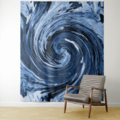 渦巻き波.... タペストリー (インサイチュ)