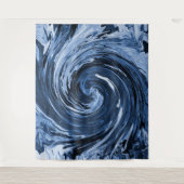 渦巻き波.... タペストリー (正面)