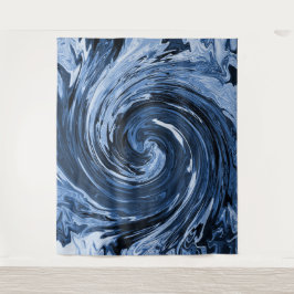 渦巻き波.... タペストリー