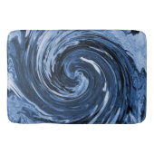 渦巻き波.... バスマット (正面)