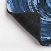 渦巻き波.... マウスパッド (コーナー)