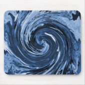渦巻き波.... マウスパッド (正面)