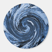 渦巻き波.... マグネット (正面)