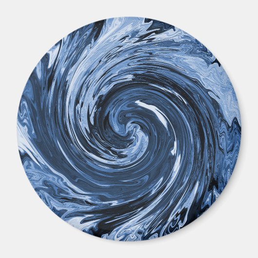 渦巻き波.... マグネット (正面)