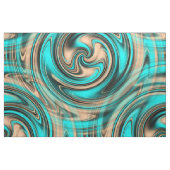 渦巻き海と砂….. ファブリック (ファットクウォーター)