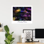 渦巻き海 ポスター (ホームオフィス)