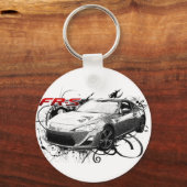 渦巻き状のFR-S キーホルダー (正面)