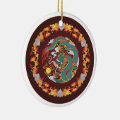 渦巻き竜 セラミックオーナメント (右)