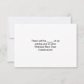 渦巻き竜 招待状 (裏面)