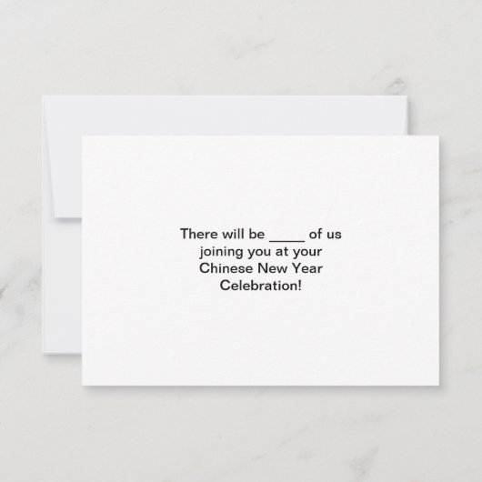 渦巻き竜 招待状 (裏面)