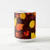 渦巻き紅葉モノグラム コーヒーマグカップ (中央)