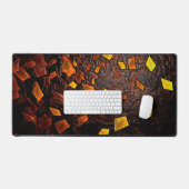 渦巻き紙 デスクマット (キーボード&マウス)